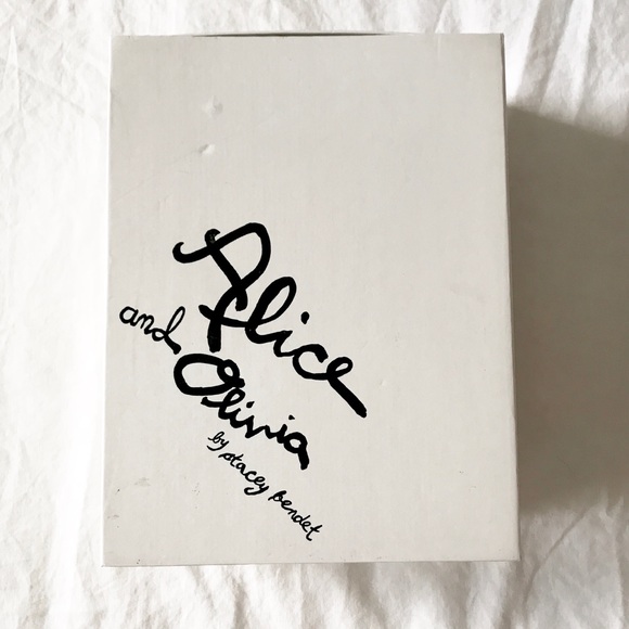 Alice & Olivia Laird Swarovski Platform Peep Toes - Picture 7 of 7